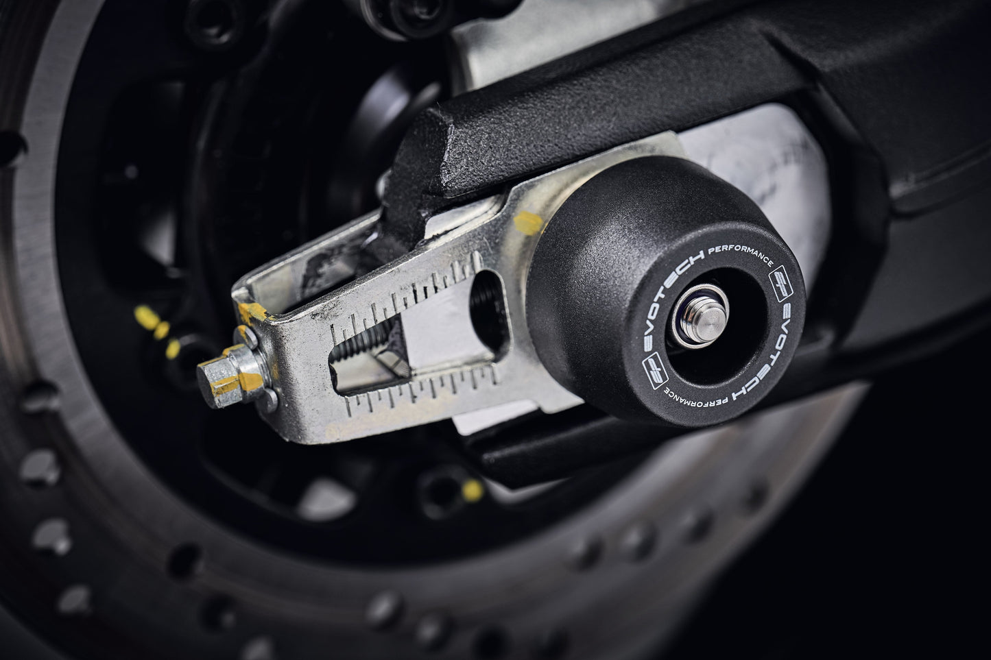 Evotech Rear Spindle Bobbins - Ducati Scrambler Nightshift (2026+)