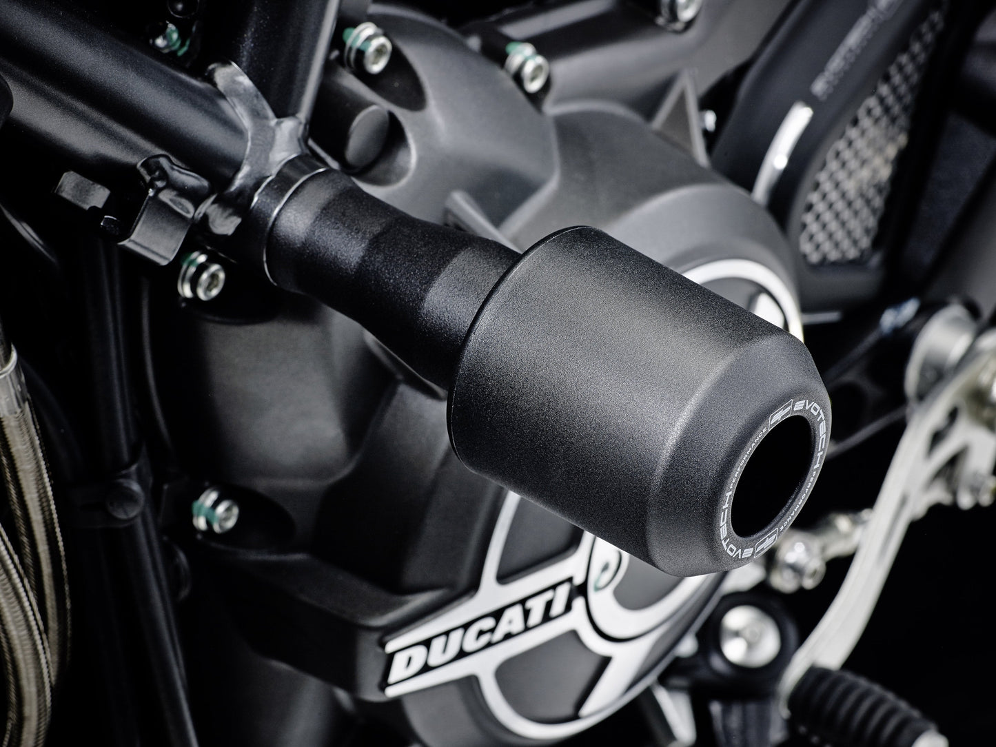 Evotech Crash Protection Bobbins - Ducati Scrambler Nightshift (2026+)