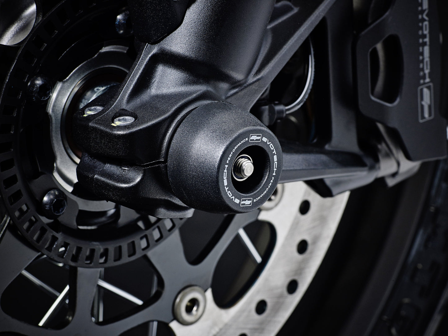 Evotech Front Spindle Bobbins - Ducati Scrambler Nightshift (2026+)