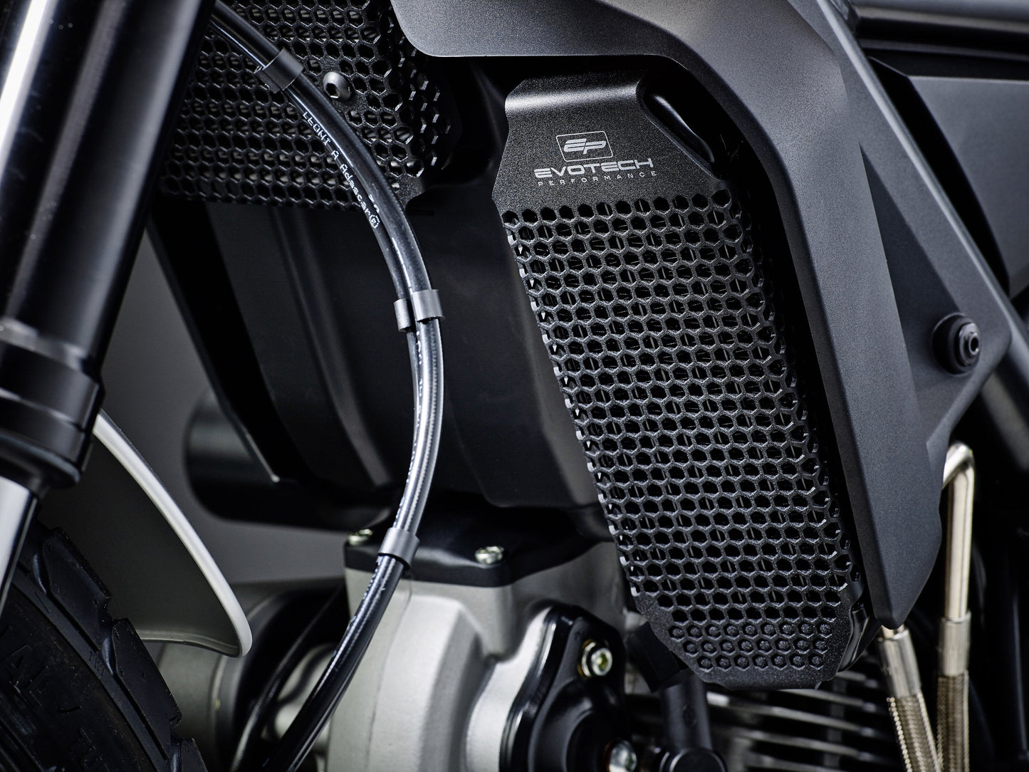 Evotech Oil Cooler Guard - Ducati Scrambler Nightshift (2026+)