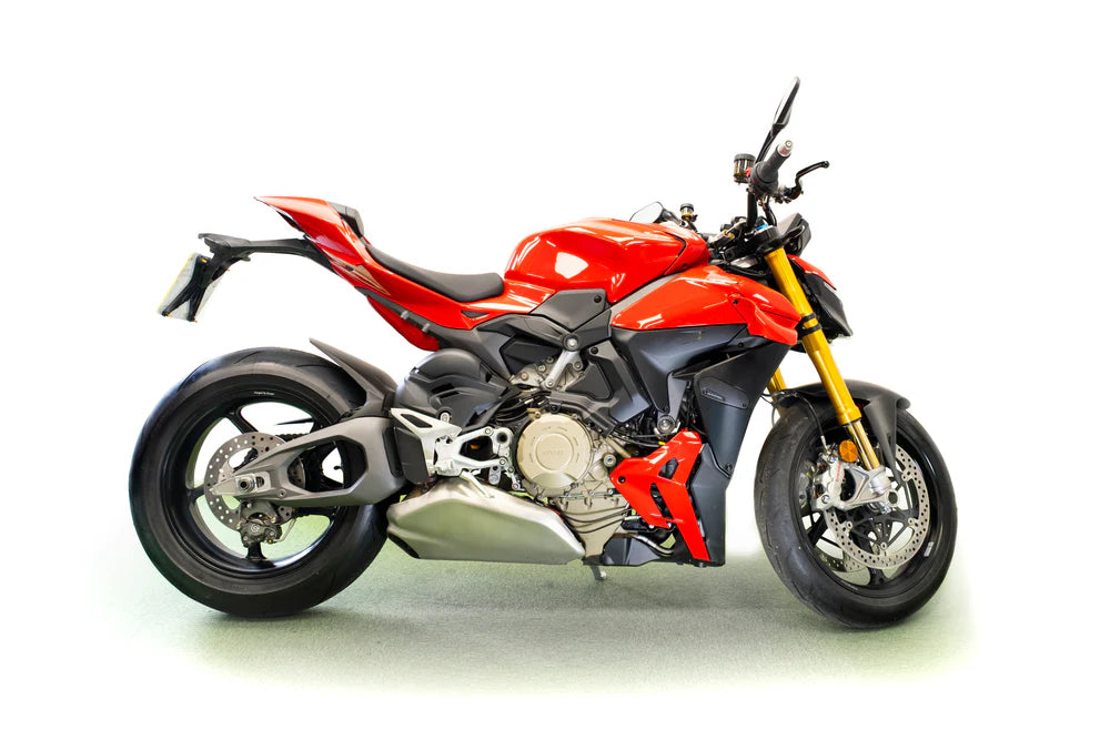 Ducati Streetfighter V4 & S (2025+) Lower Wing Removal Kit. Evotech Performance.