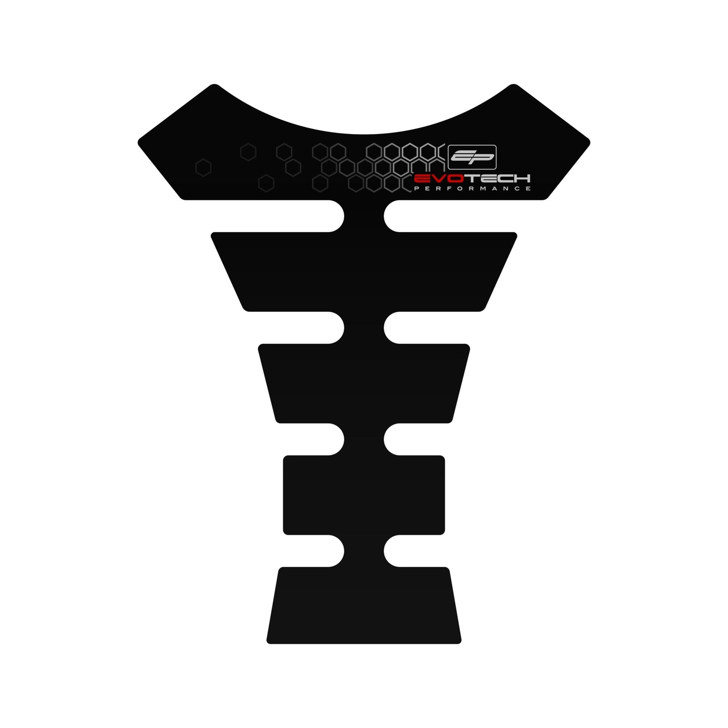 Evotech Motorcycle Fuel Tank Protector Sticker - Red Evo Logo