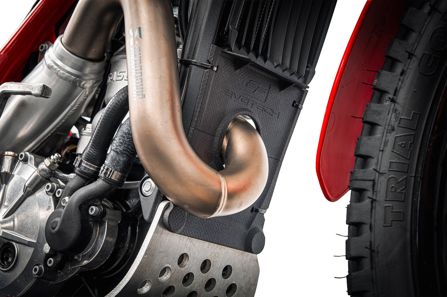 Evotech Engine Splash Guard - Gas Gas TXT Racing 300 (2023+)
