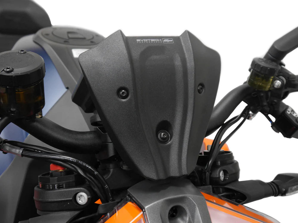 KTM 390 Duke (2024 - On) Fly Screen.  Evotech Performance