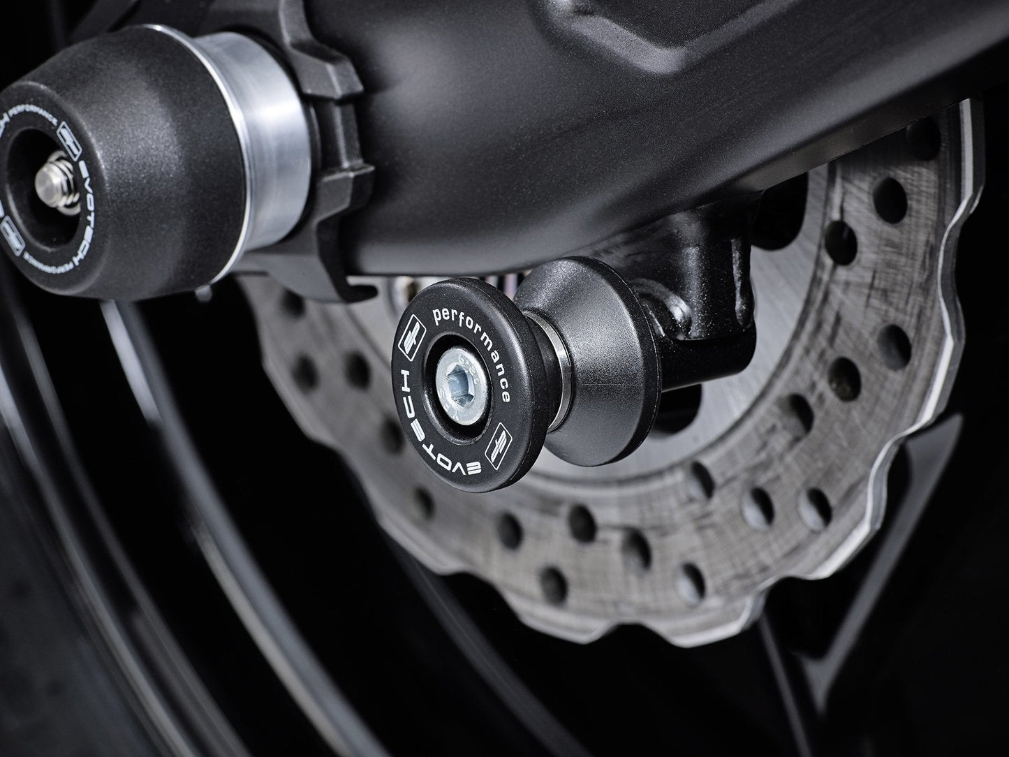 Evotech Paddock Stand Bobbins - Kawasaki Z650 (2026+)