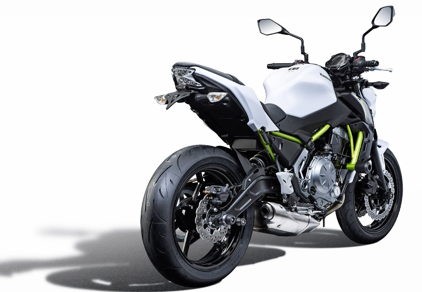 Evotech Pillion Footpeg Removal Kit - Kawasaki Z650 (2026+)