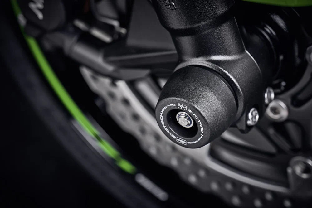 Kawasaki Ninja ZX-6R 40th Anniversary Edition (2024+) Spindle Bobbins Kit- Evotech Performance.