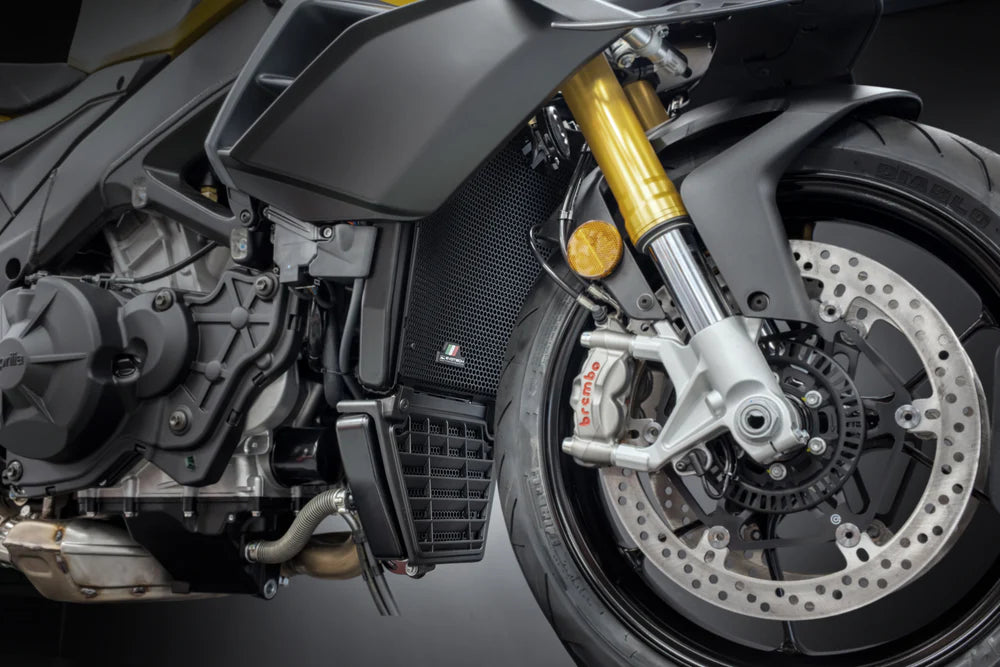 Aprilia Tuono V4 (2025 - On) Radiator Guard Set - Evotech Performance