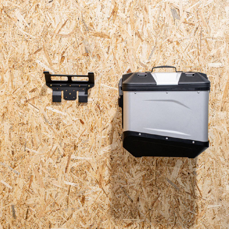 Ducati Multistrada V4 S Grand Tour (2024) Aluminium Side Pannier Wall Mounting Brackets - Evotech Performance