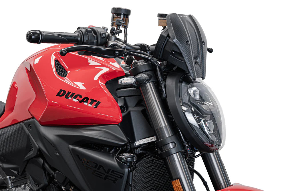 Ducati Monster V2 (2026 - On) Fly Screen (Carbon Fibre) - Evotech Performance