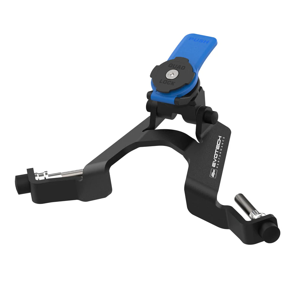 Kawasaki Ninja ZX-4R Models. Quad Lock Sat Nav Mount (2023+) Evotech Performance.
