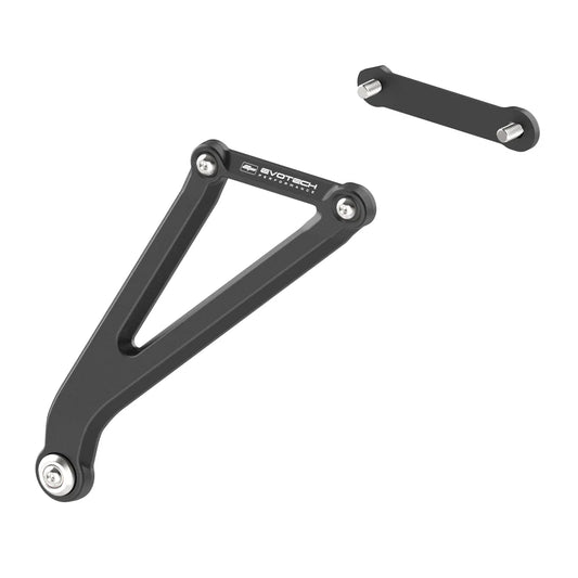 Kawasaki ZX6R Performance Exhaust Hanger & Pillion Footpeg Removal Kit (2019 - 2021) - Evotech Performance