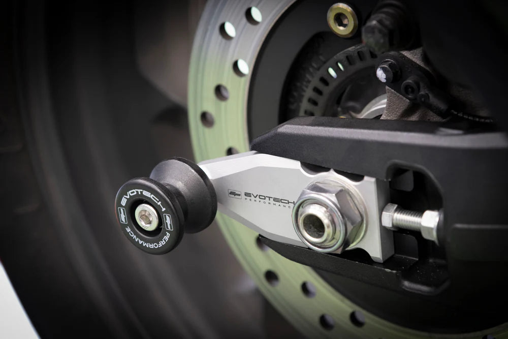 Honda CB650F (2014 - 2020) Paddock Stand Chain Adjuster Blocks. Evotech Performance