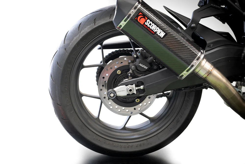 Honda CB650F (2014 - 2020) Paddock Stand Chain Adjuster Blocks. Evotech Performance