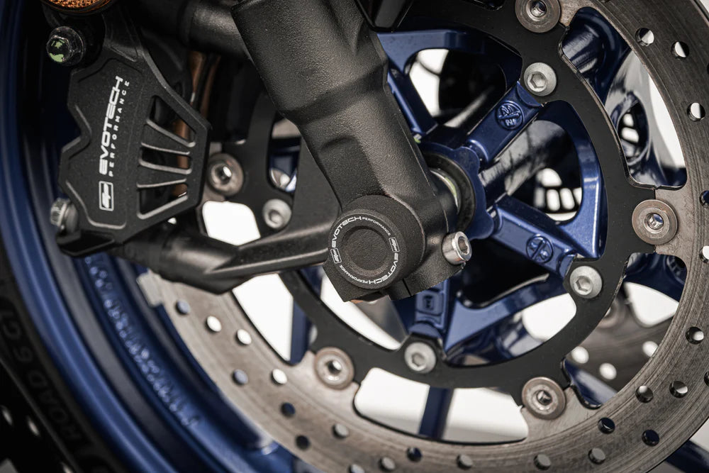 Yamaha Tracer 7 & 7 GT (2025 - On) Front Spindle Bobbins Evotech Performance