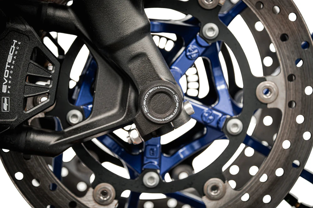 Yamaha Tracer 7 & 7 GT (2025 - On) Front Spindle Bobbins Evotech Performance