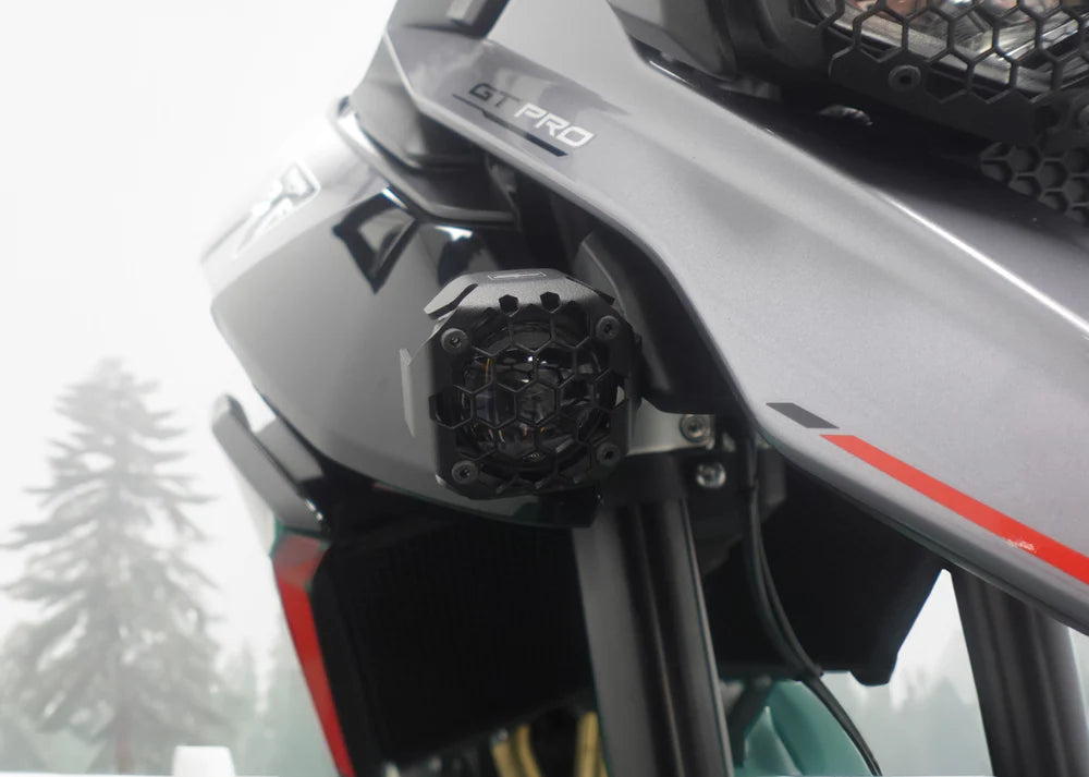 Triumph Tiger 900 Rally Pro (2024+) Spotlight Guard - Evotech Performance.