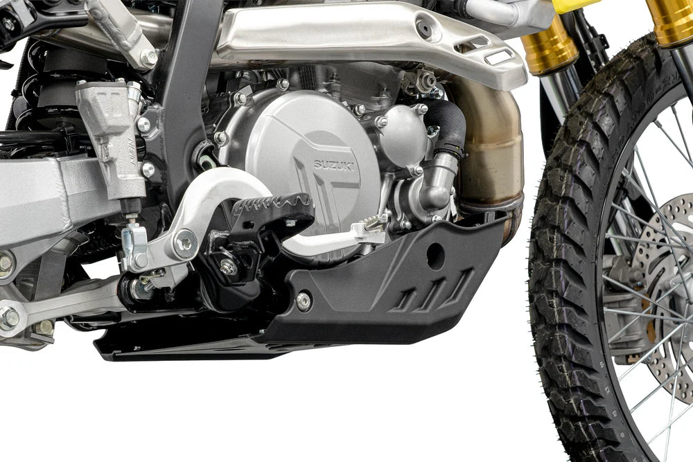 Suzuki DR-Z4S and SM Sump Guard Evotech Performance (2025 - On)
