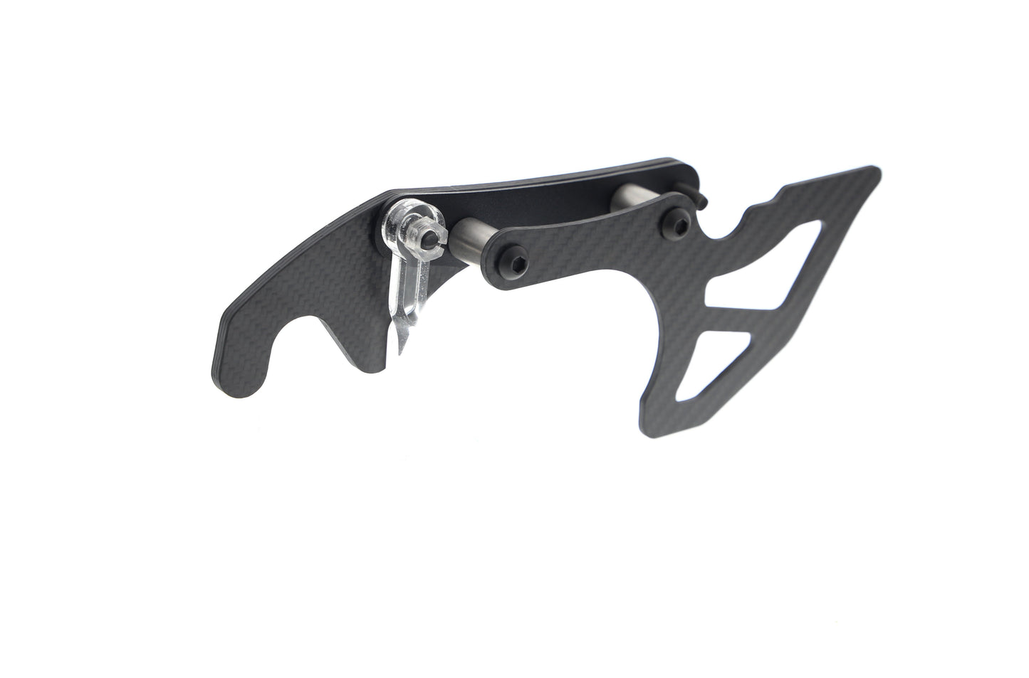 Evotech Carbon Fibre Toe Guard / GP Style Paddock Stand Plates - Yamaha YZF-R7 (2026+)