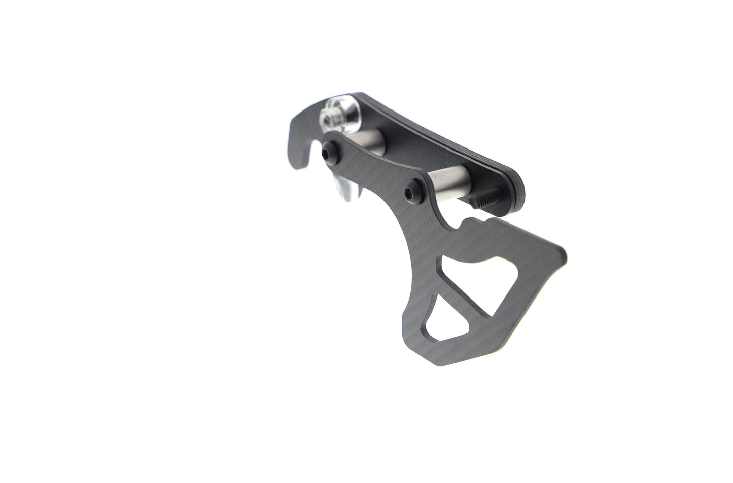 Evotech Carbon Fibre Toe Guard / GP Style Paddock Stand Plates - Yamaha YZF-R7 (2026+)
