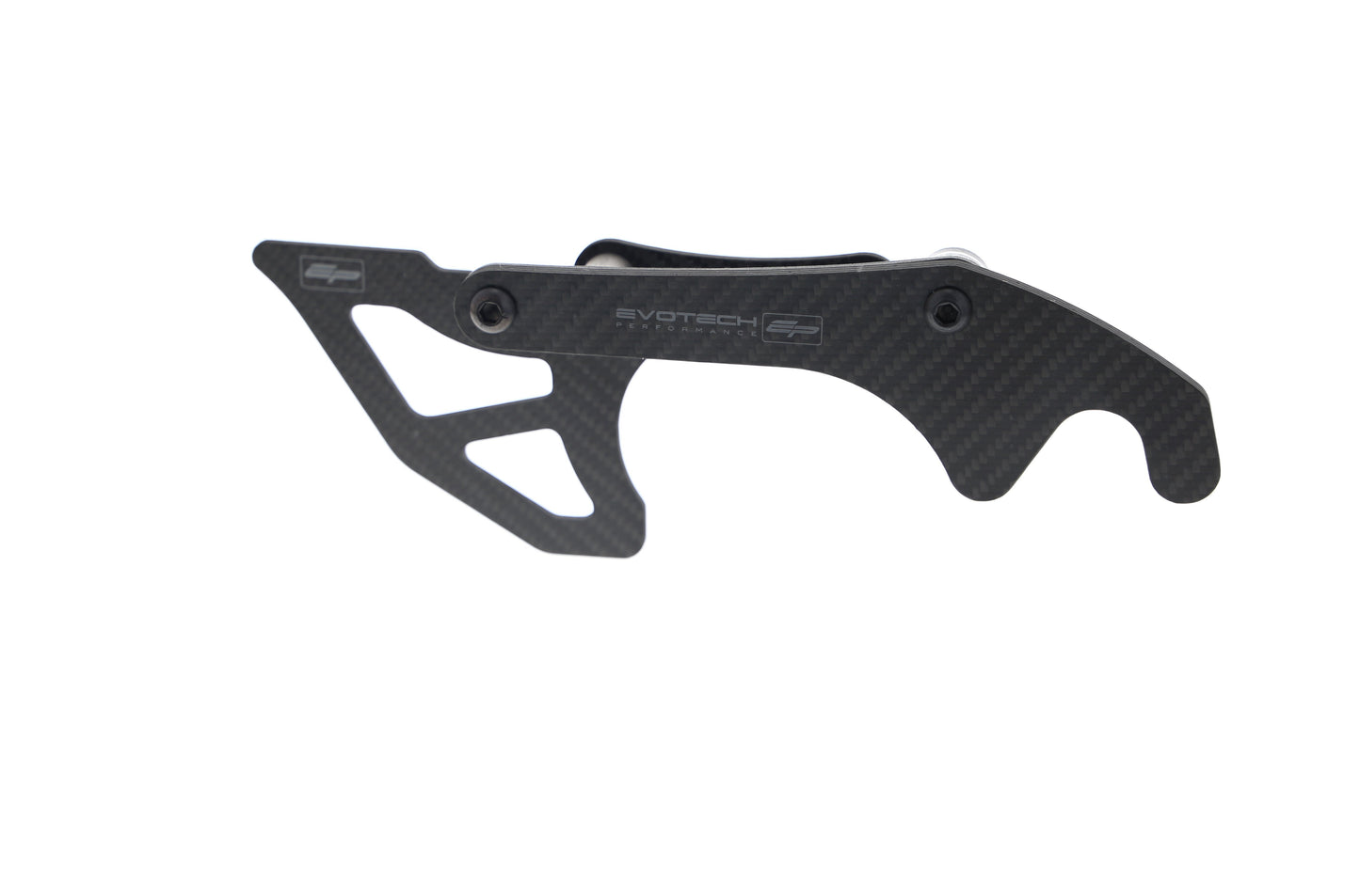 Evotech Carbon Fibre Toe Guard / GP Style Paddock Stand Plates - Yamaha YZF-R7 (2026+)