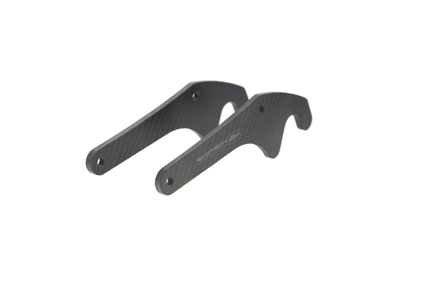 Evotech Carbon Fibre Paddock Stand Plates - Yamaha YZF-R7 (2026+)