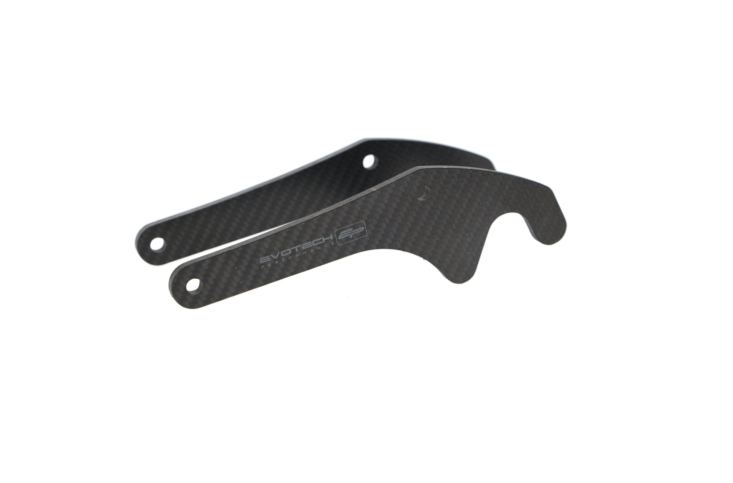 Evotech Carbon Fibre Paddock Stand Plates - Yamaha YZF-R7 (2026+)
