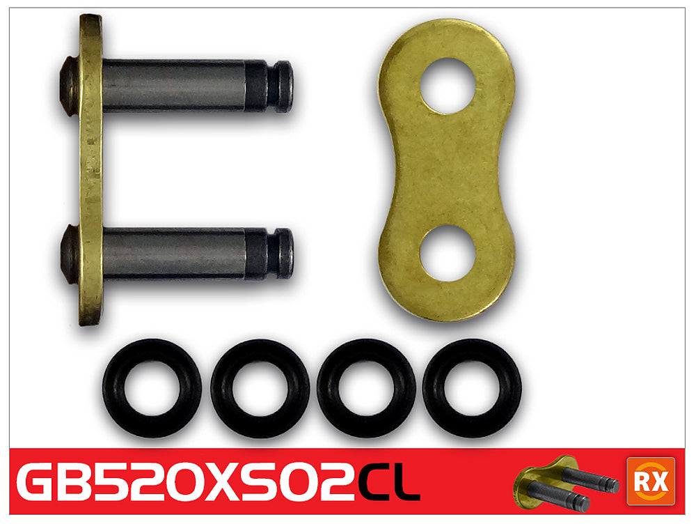 RK GB520XSO2-CL Gold RX-Ring Con Clip Link