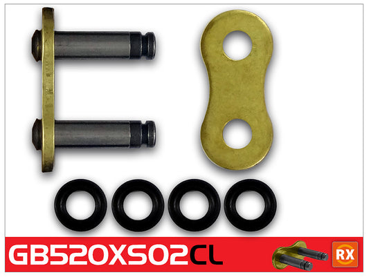 RK GB520XSO2-CL Gold RX-Ring Con Clip Link
