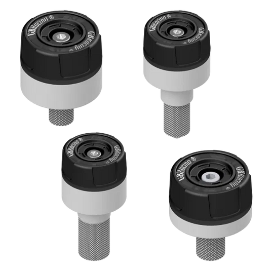 Yamaha YZF-R1M (2015 - On) Front & Rear Quick release Spindle Bobbin Set - GB Racing