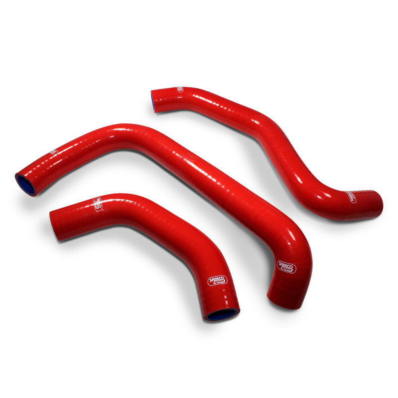 Kawasaki Ninja ZX 10R / RR 2021 - 2025. 3 Piece Samco Sport Race / Track Design Silicone Radiator Coolant Hose Kit