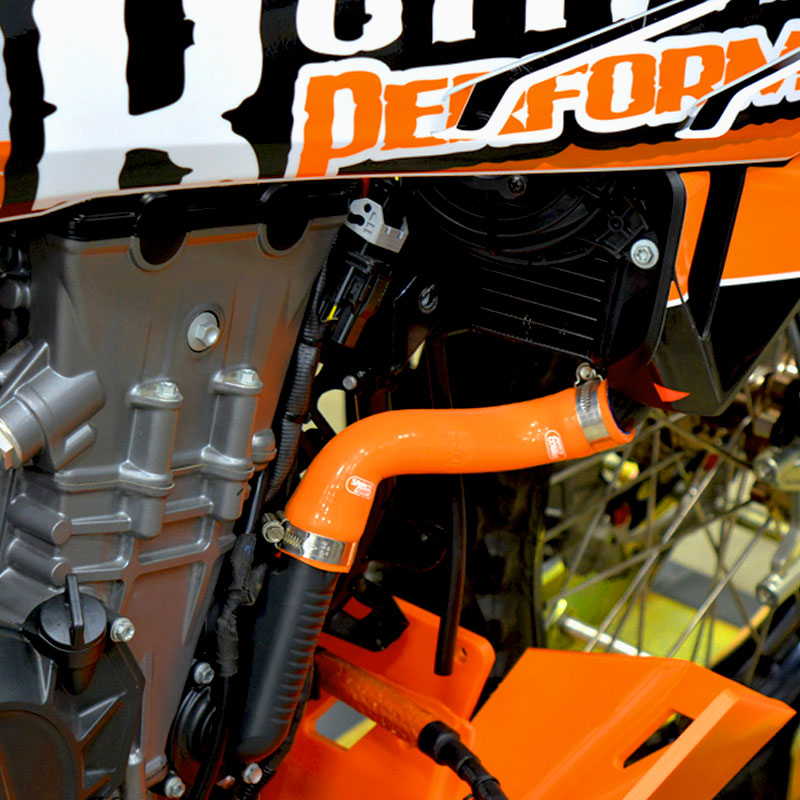KTM 790 Adventure, R & Rally 2019 - 2025. 2 Piece Samco Sport Silicone Radiator Coolant Hose Kit