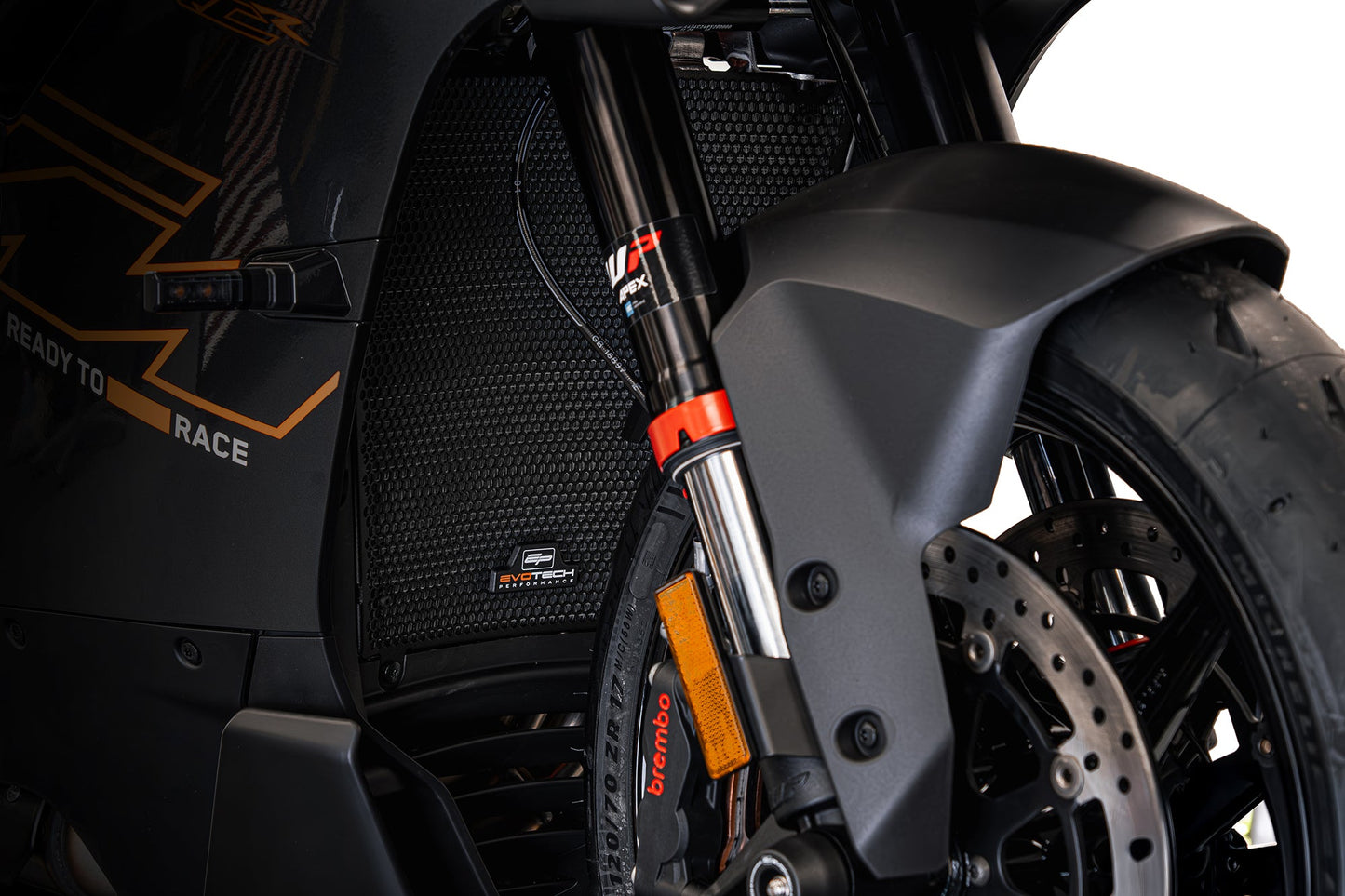 Evotech Radiator Guard (Black) - KTM 990 RC R (2026+)