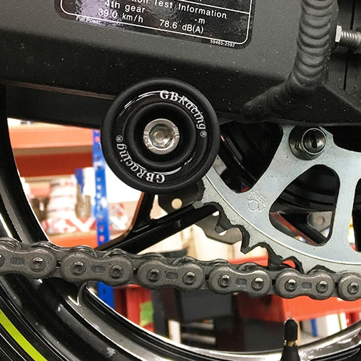 Suzuki V-Strom 800 DE (2023 - On) Paddock Stand Bobbins. GB Racing.