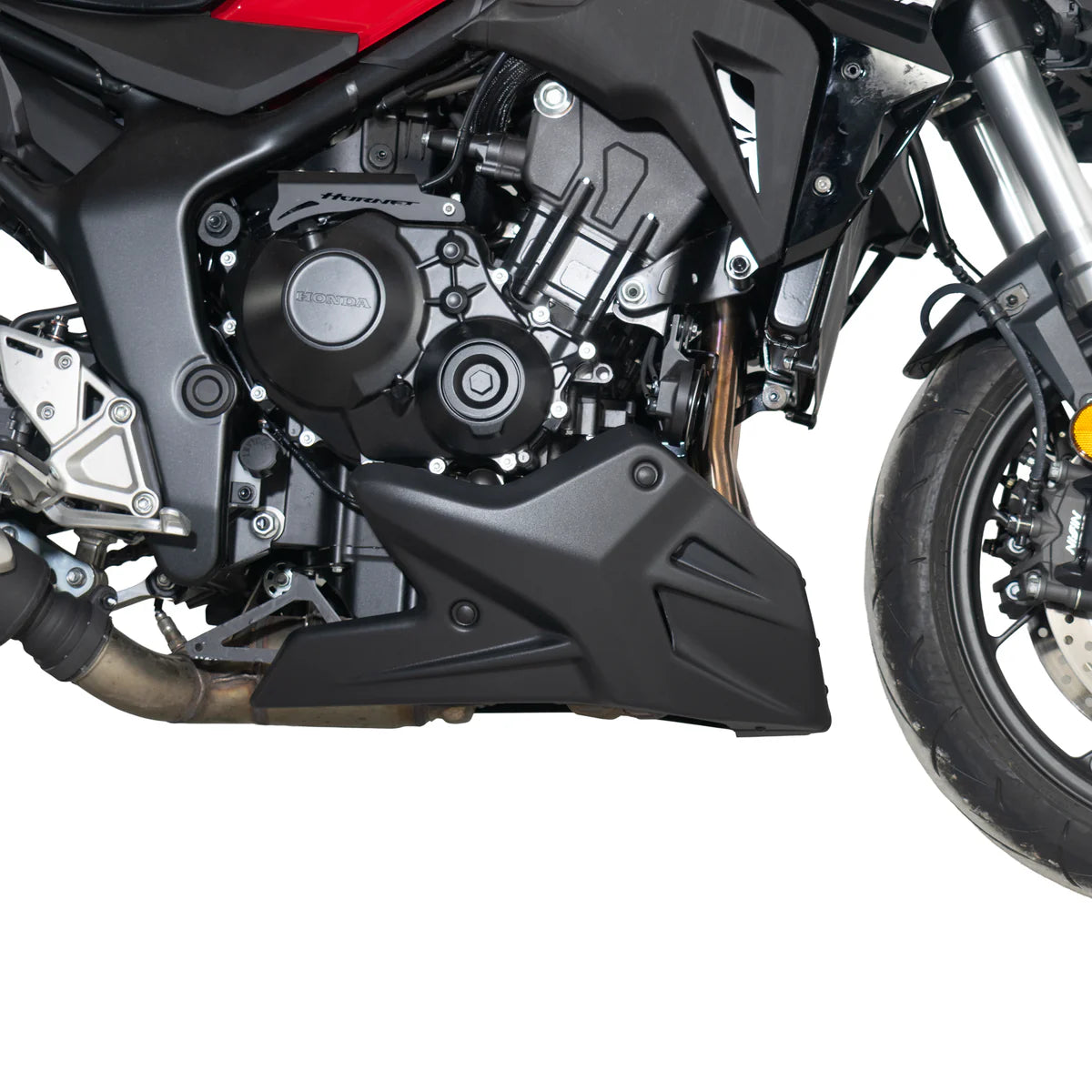 Honda CB1000 Hornet & SP (2025 - On) Pyramid Belly Pan | Matte Black |