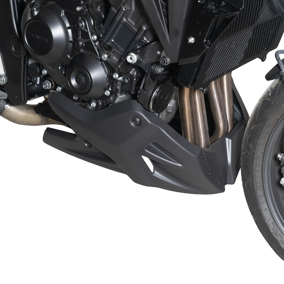 Honda CB1000 Hornet & SP (2025 - On) Pyramid Belly Pan | Matte Black |