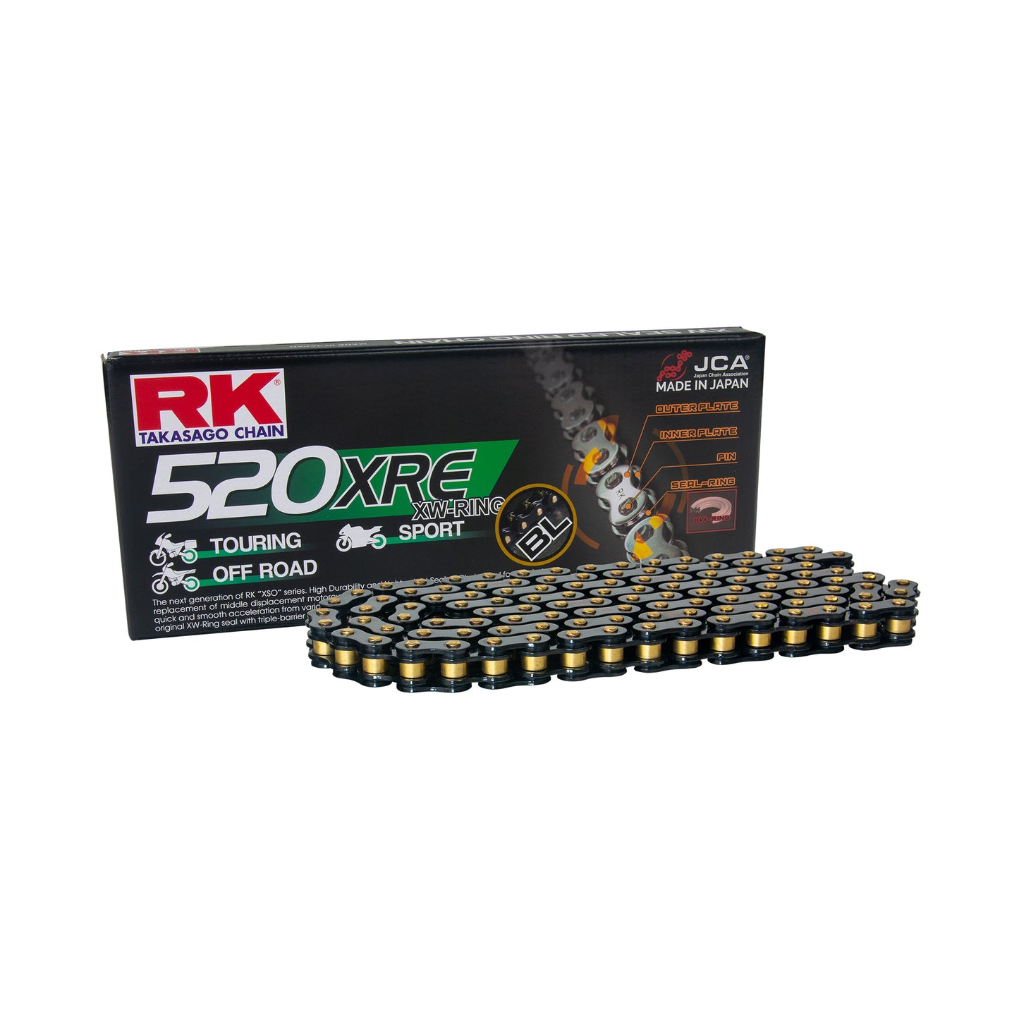 RK BL520XRE-124 XW-Ring Chain