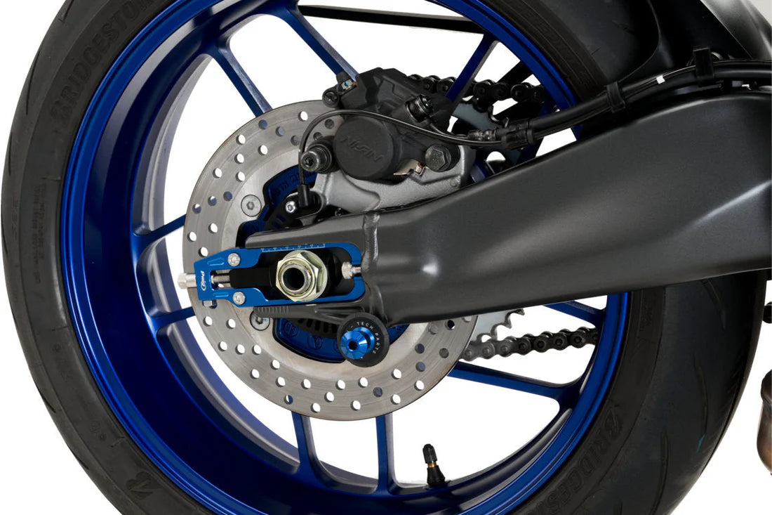 Yamaha MT-09 & SP (2021-2023). Puig Aluminium Chain Tensioner. Colour Options