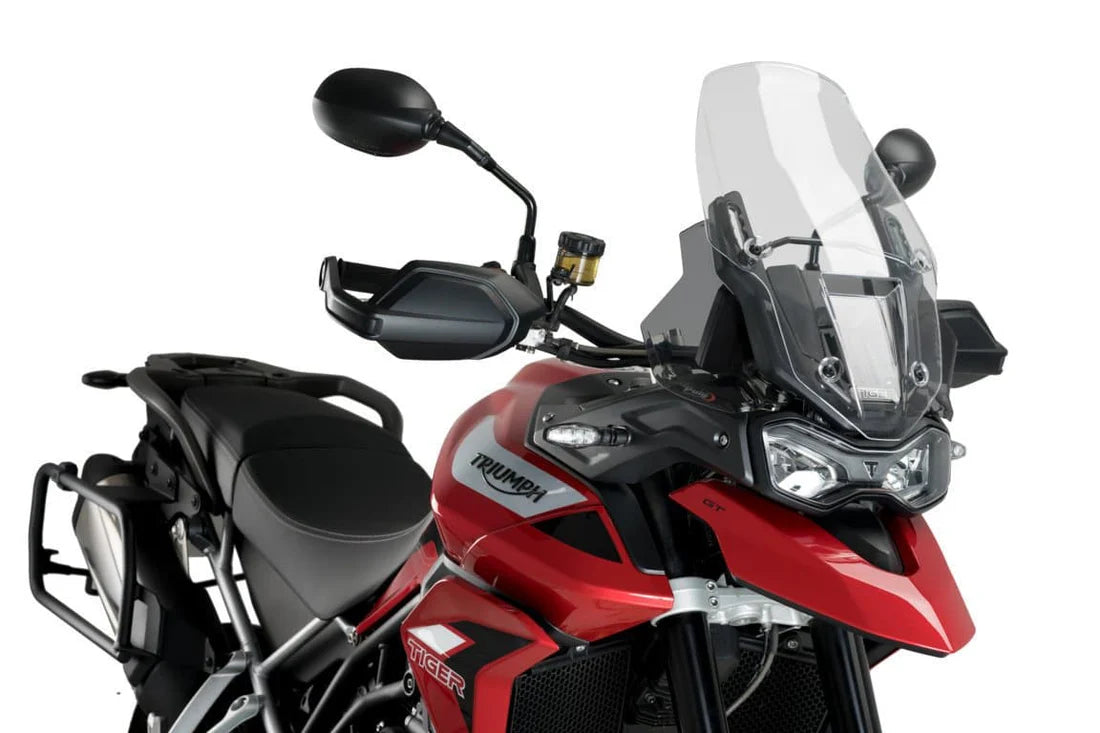 Triumph Tiger 900 GT Pro 2020 - 2023 Puig Front Upper Deflectors (Light Smoke)