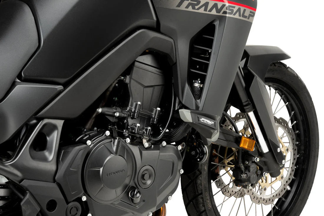 Honda XL750 Transalp (2023 - On) Puig Pro 2.0 Frame Sliders | Black |