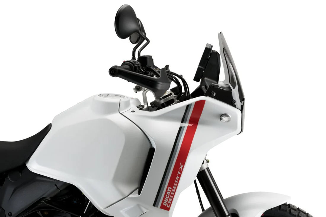 Ducati DesertX V2 Screen Sport light smoke Puig 2022 onwards