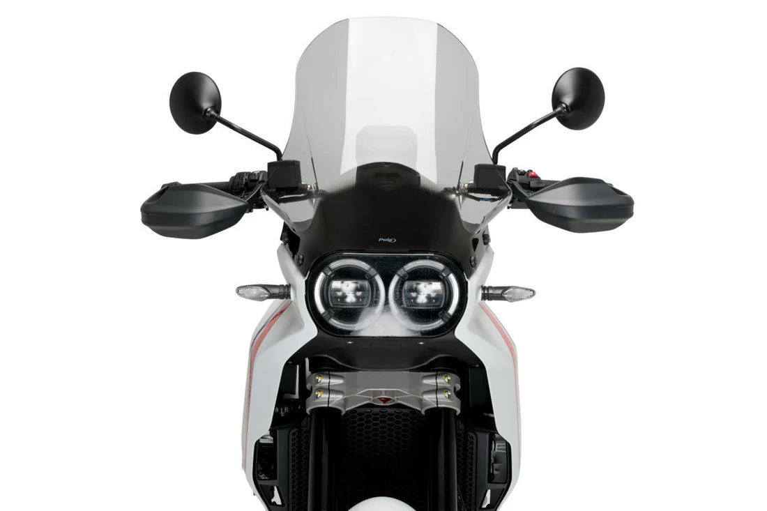 Ducati DesertX V2 Screen Touring light smoke Puig 2022 onwards