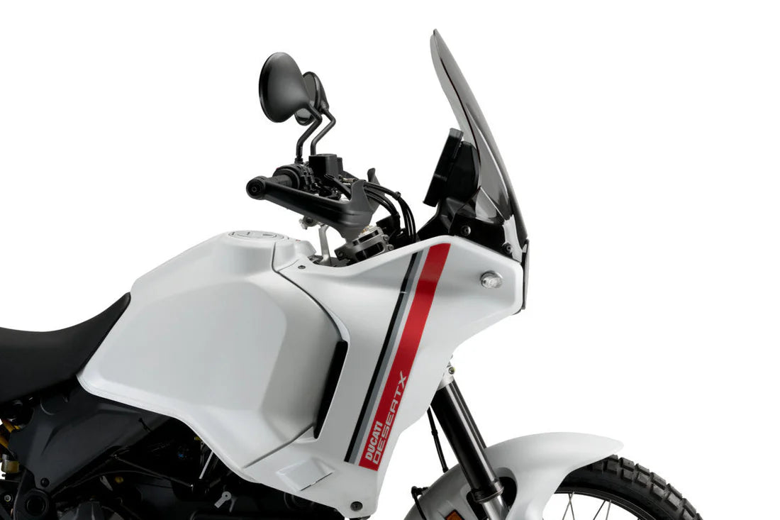 Ducati DesertX V2 Screen Touring light smoke Puig 2022 onwards