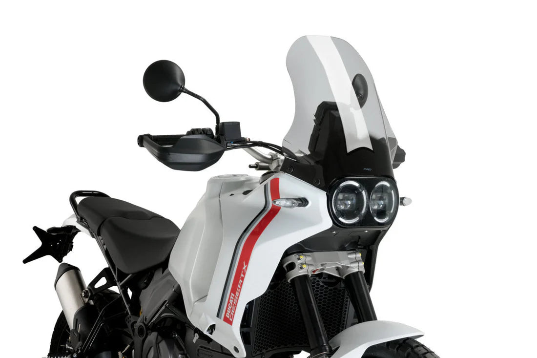 Ducati DesertX V2 Screen Touring light smoke Puig 2022 onwards