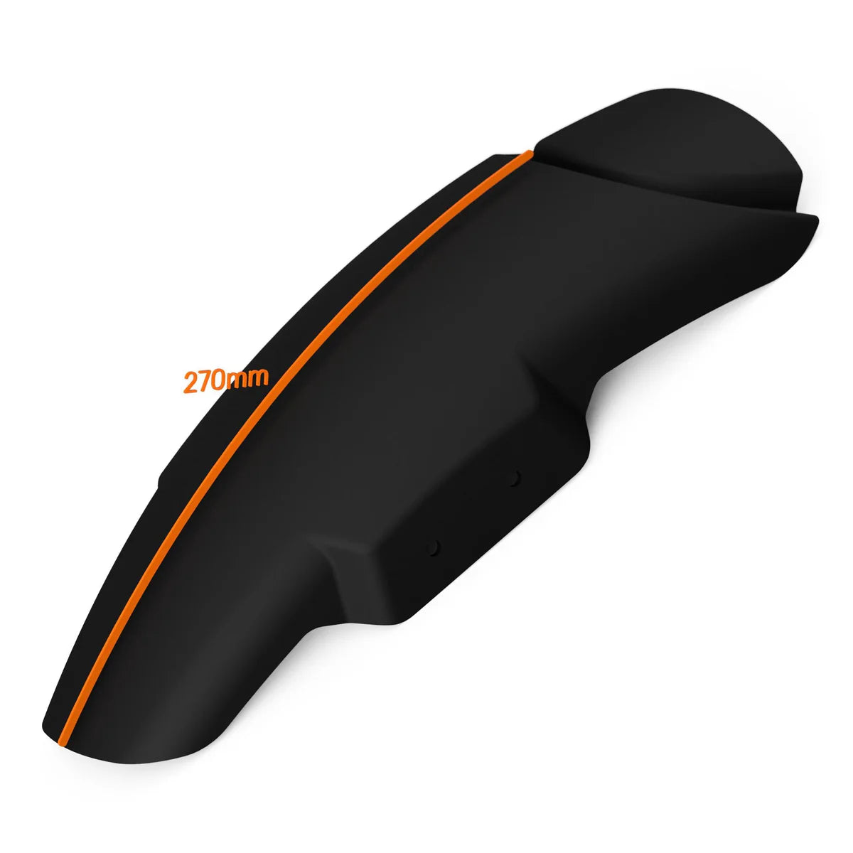Ducati DesertX V2 Front Fenda Extenda Pyramid plastics Matte Black 2025 onwards