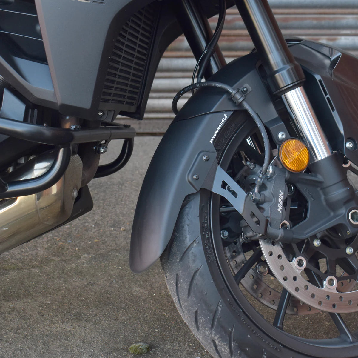 HONDA NT1100 (2022 - 2024) Pyramid Extenda Fenda EXTRA | Matte Black |
