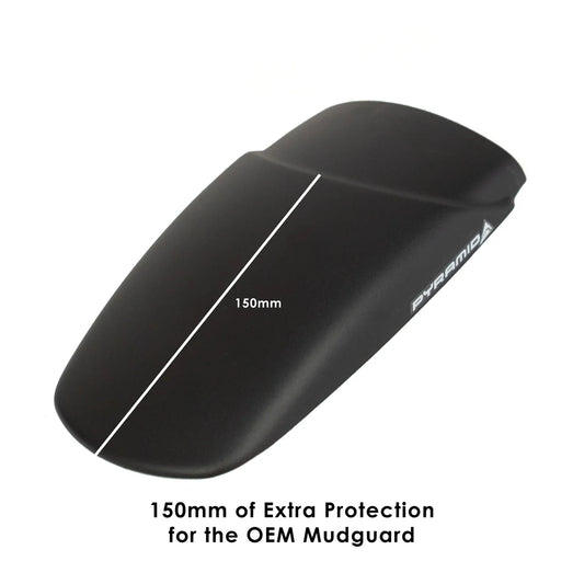 Honda GB350S (2025 - On). Pyramid Front Fender Extension (Matte Black)