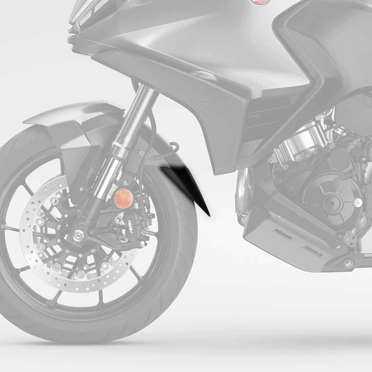 HONDA NT1100 (2022 - 2024) Pyramid Extenda Fenda | Matte Black |