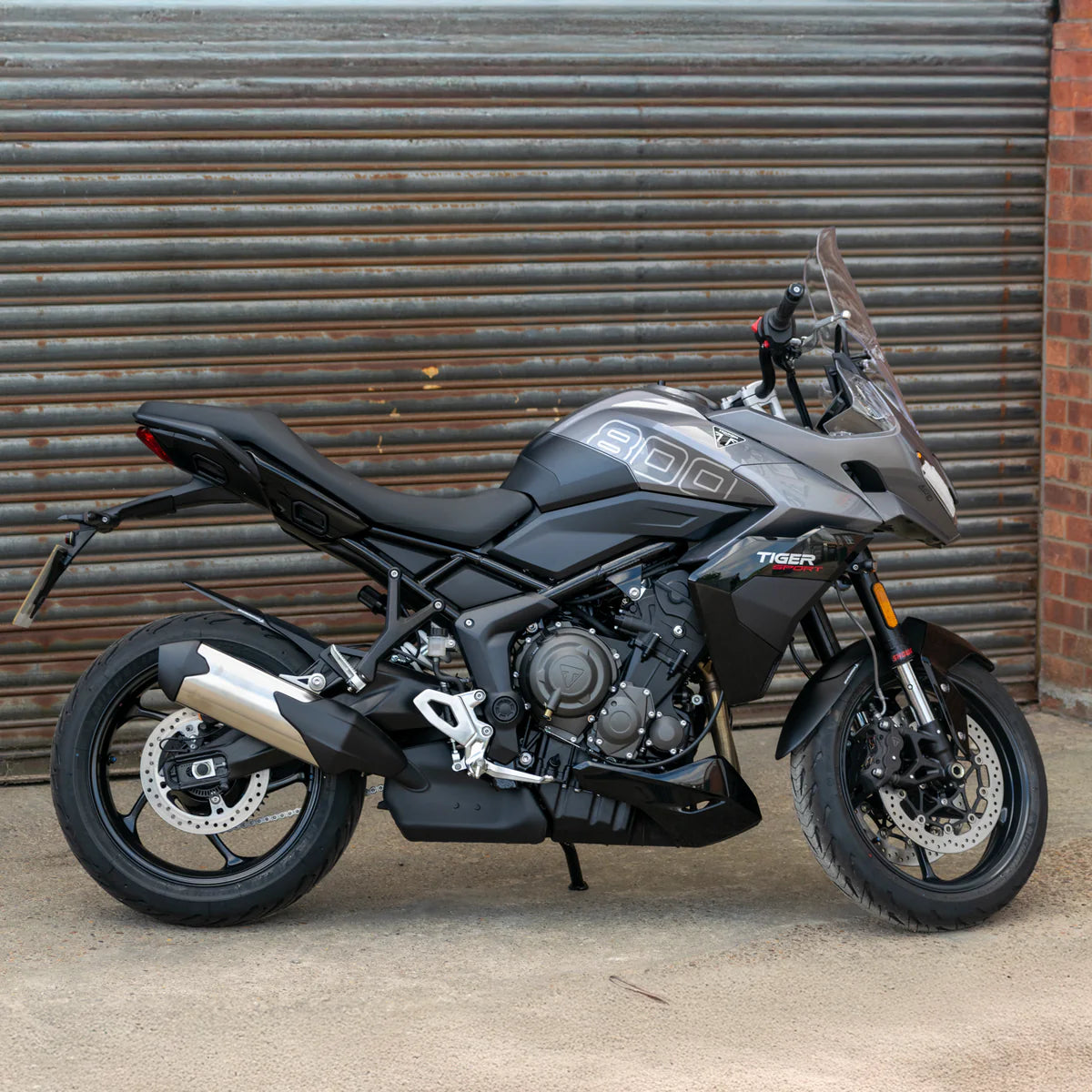 Triumph Tiger Sport 800 (2025 - On) Pyramid Hugger Extension Extender Matte Black