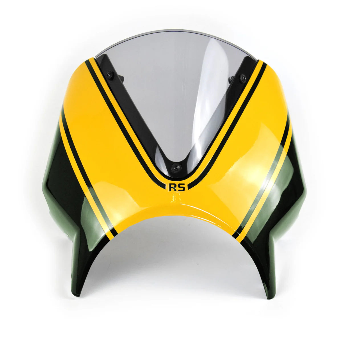 Kawasaki Z900RS (2024 - On) Pyramid Fly Screen | Candy Green/Metallic Yellow